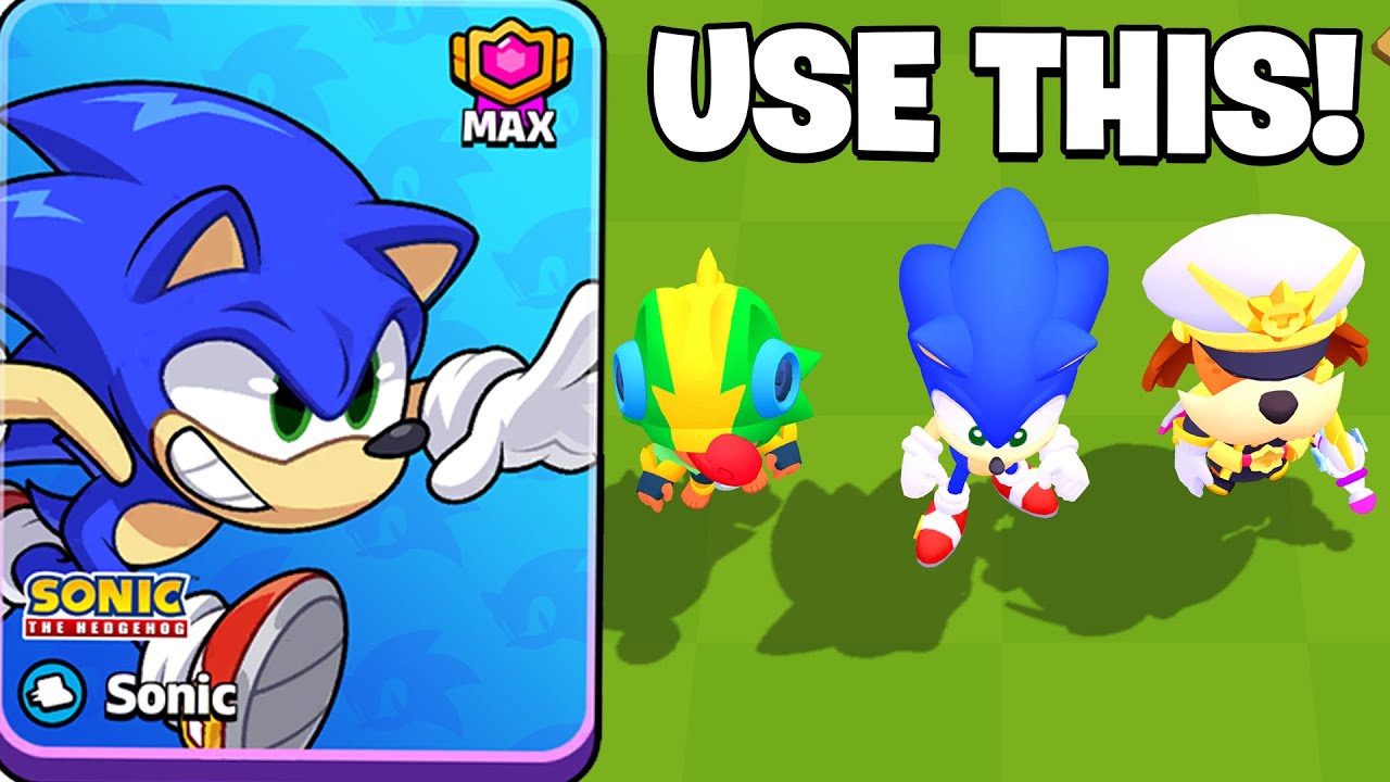 Why Sonic Is A TOP 3 Hero In Squad Busters
