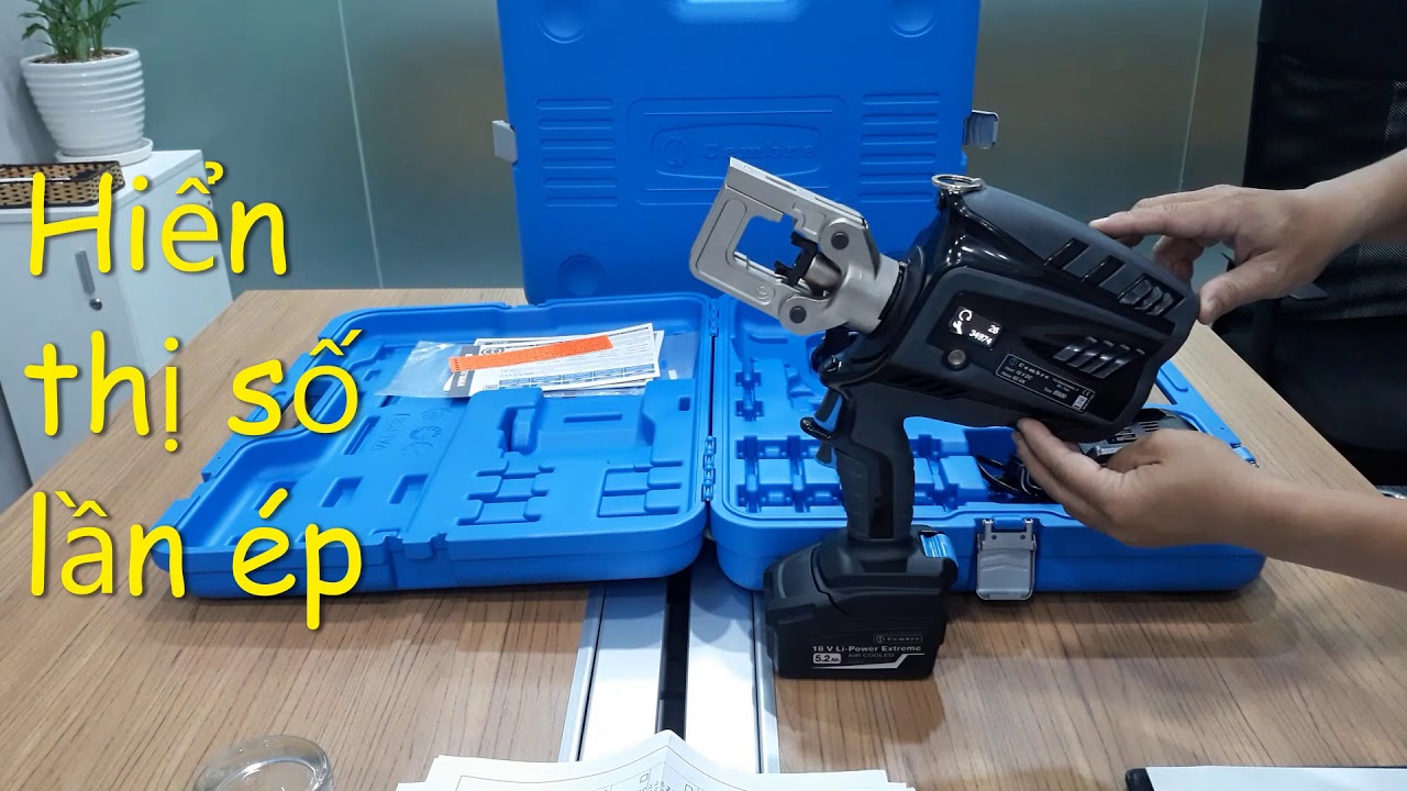 B500 Cembre  - Gioi thieu Dung cu ep cosse B500