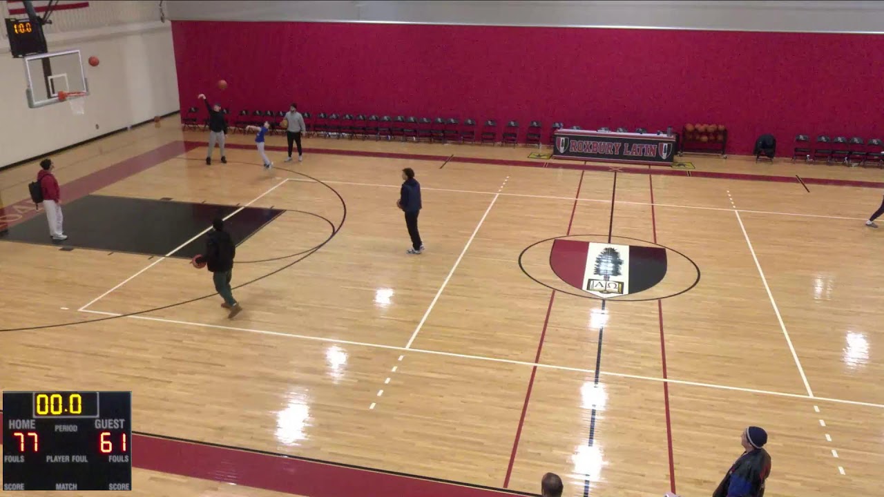 Roxbury Latin vs Concord Academy Boys' Varsity Basketball