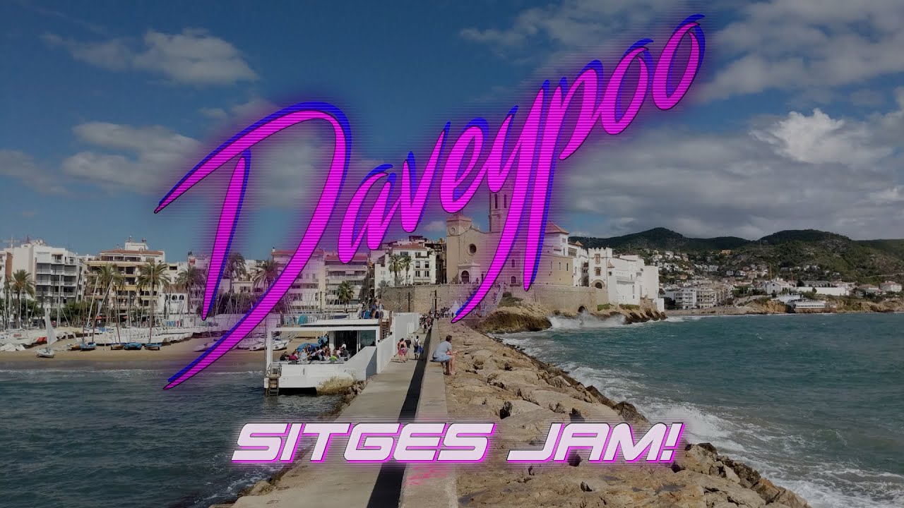 Sitges Jam - Daveypoo, The Mobile Music Minstrel
