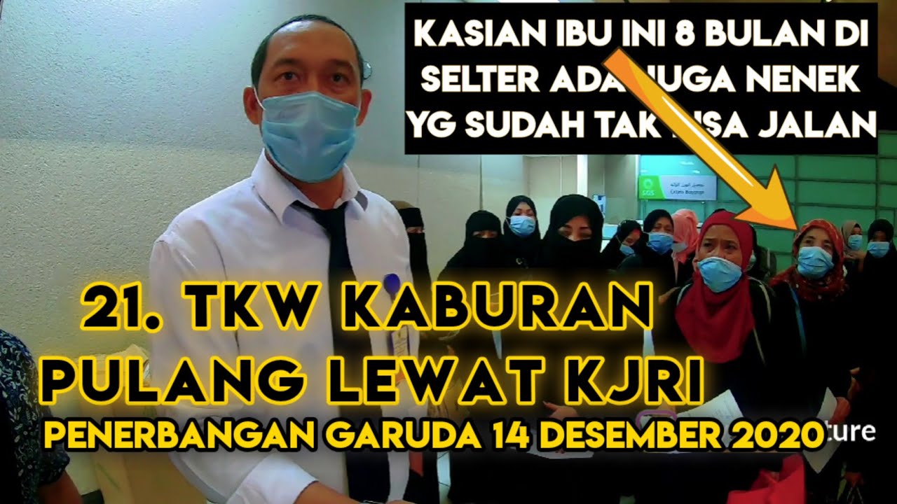 INFO PENTING PENERBANGAN |21 TKW KABURAN dipulangkan lewat KJRI jeddah ini sebabnya....