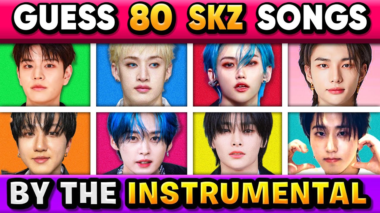 GUESS 80 STRAY KIDS SONGS BY INSTRUMENTAL ⚡️ Stray Kids Quiz - KPOP QUIZ 2026