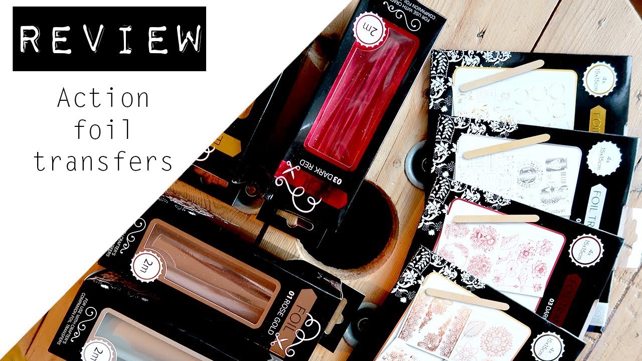 REVIEW || Action Foil transfer