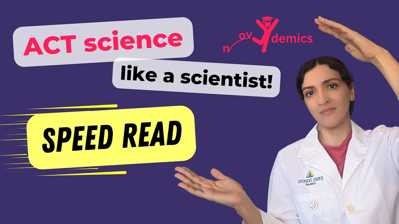 Ace the ACT Science, like a scientist! (Free practice test)