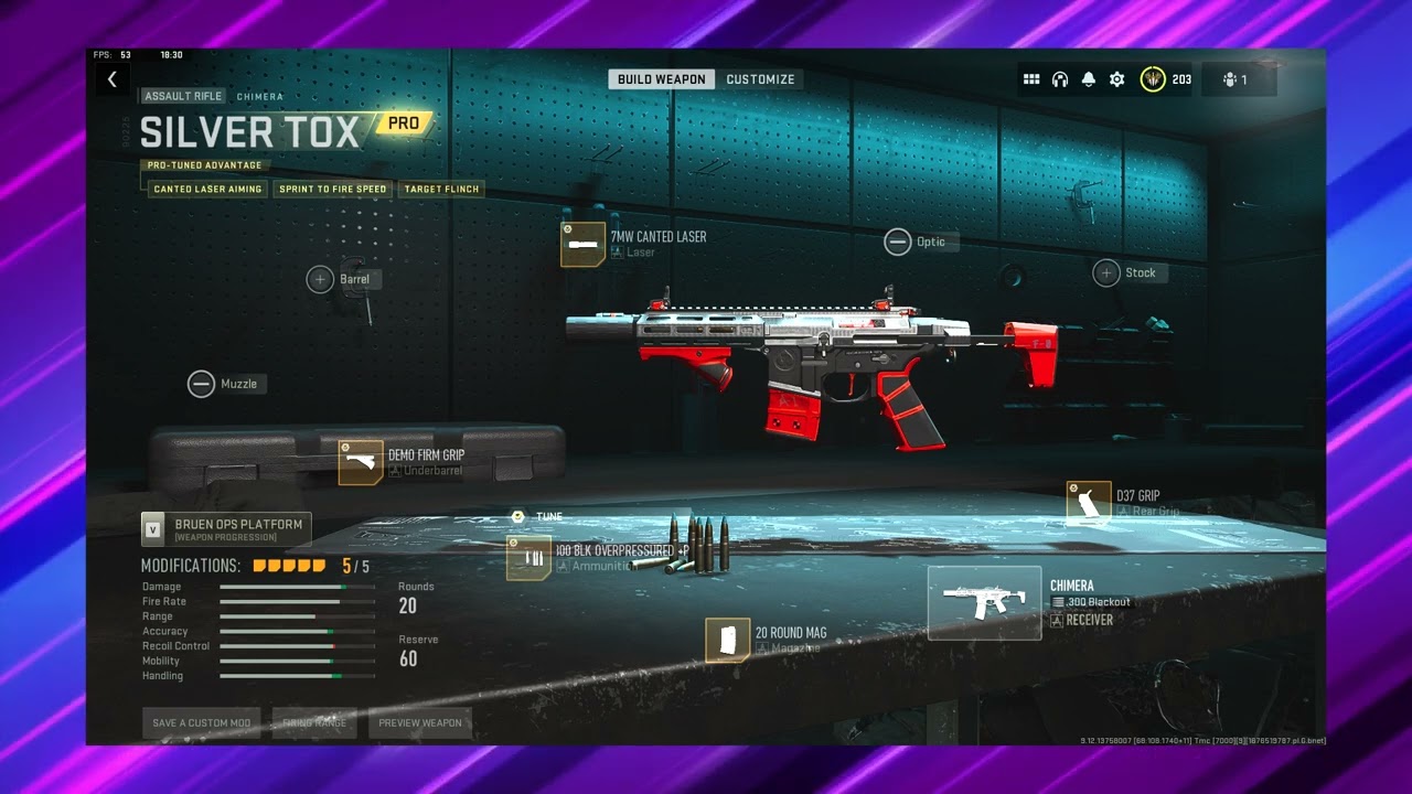 CHIMERA SILVER TOX (BLUEBRINT CASE - BUILDING 21) - DMZ | WARZONE 2.0