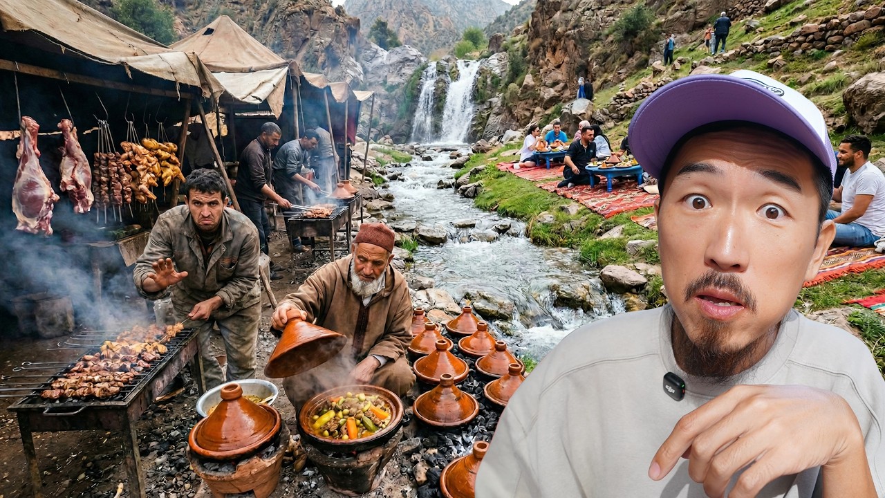 Скрытое местечко Марракеша, по которому все скучают 🇲🇦 Марокканская уличная еда