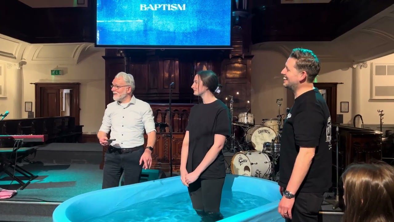 Baptism at Belfast Central Church