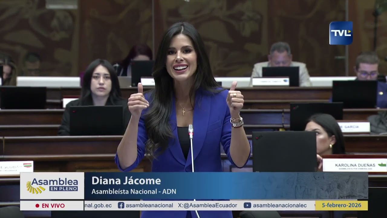 Asambleísta Diana Jácome - Sesión 067