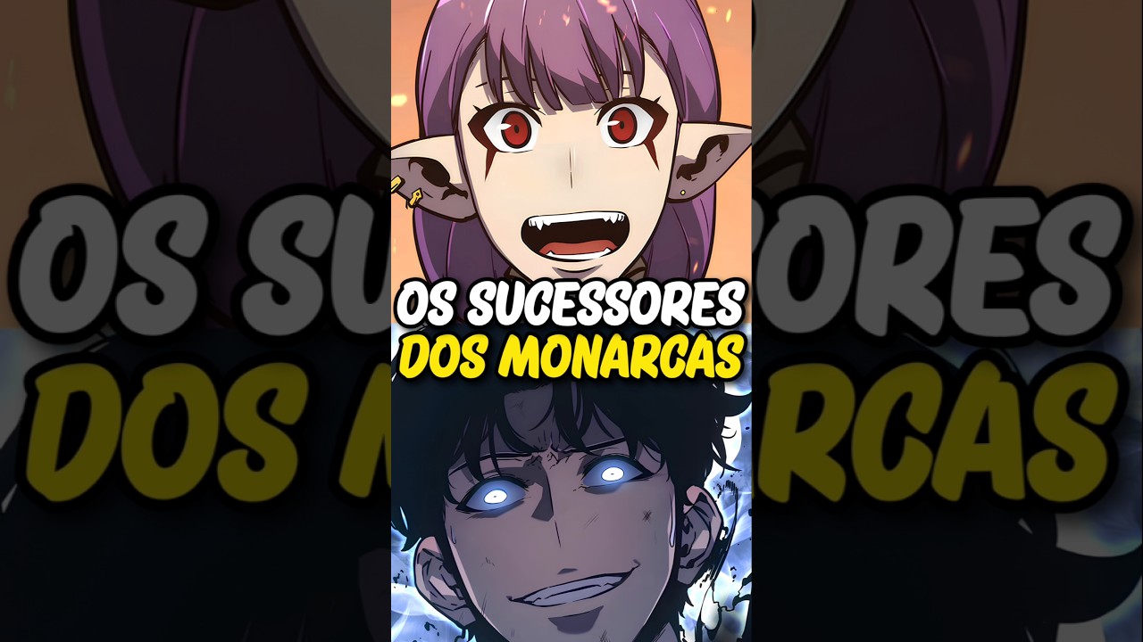 Esses s&atilde;o TODOS os sucessores dos Monarcas mortos em Solo Leveling! #sololeveling #anime #shorts