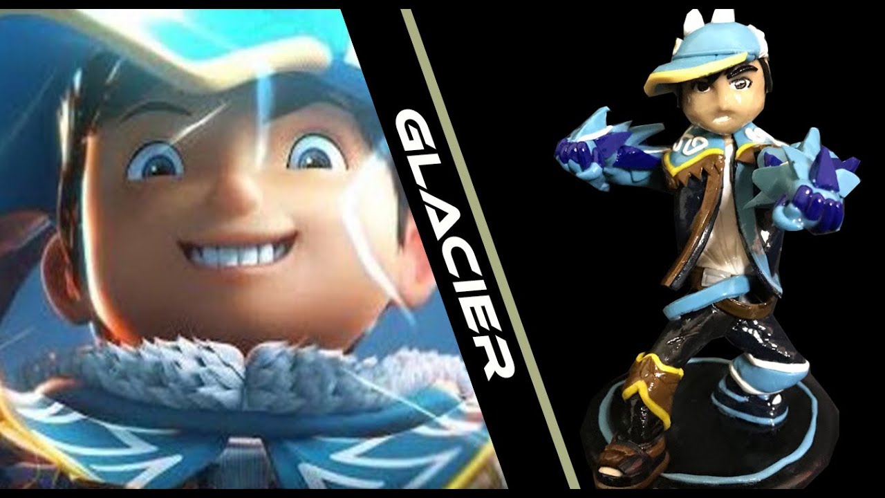 BoBoiBoy Glacier (Fusion) | Boboiboy Movie 2 - [Sculpting Timelapse]