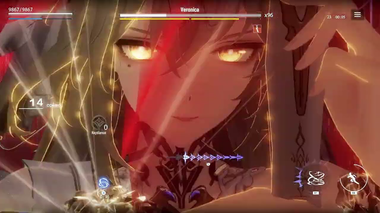 Day 44 of beating Veronica until kuro games add mirrored Vergil to Celica's Class