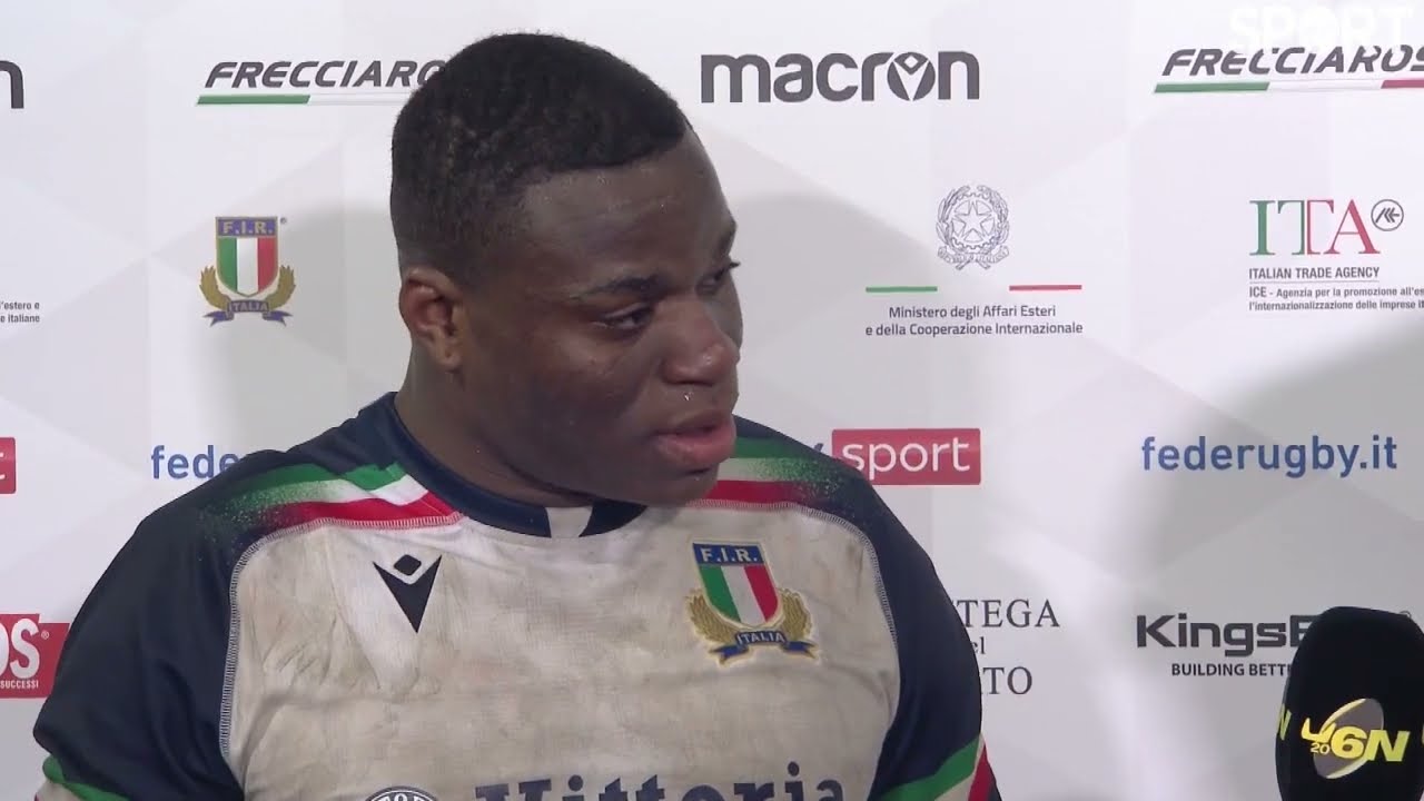 Fantastic interview from David Odiase after heartbreaking defeat for Italy U20.