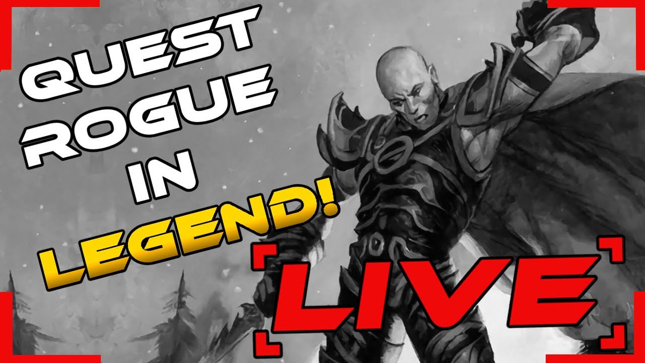 Quest Rogue All Night Live! - Voyage To The Sunken City - Hearthstone 2022
