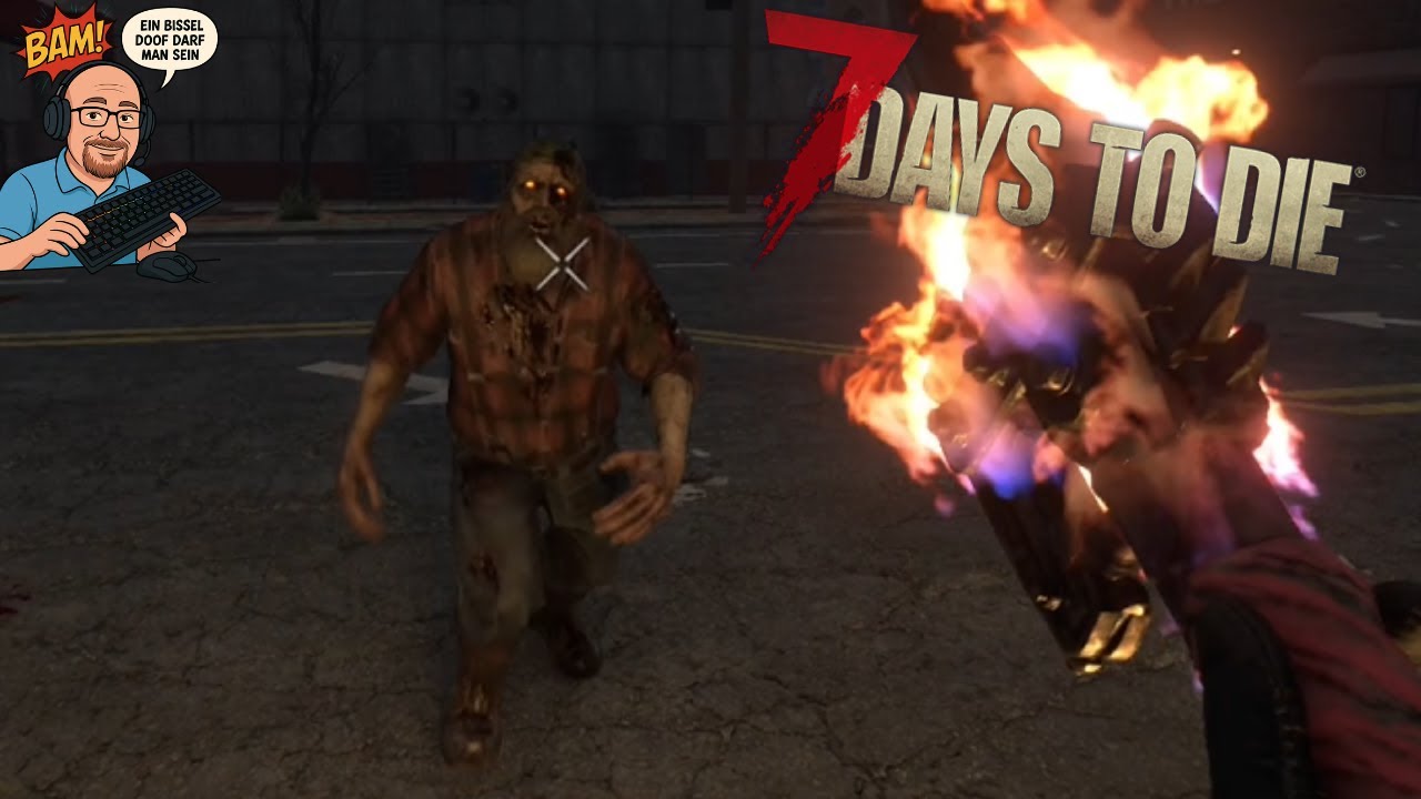 Part 055 Nacht Quest in der Wüste und viele Freunde kommen zu Besuch in #7Days to DIE V2.5