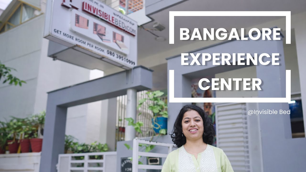 Visit our Bangalore Experience Center | Invisible Bed | Best Wall/Murphy Beds in India #wallbed