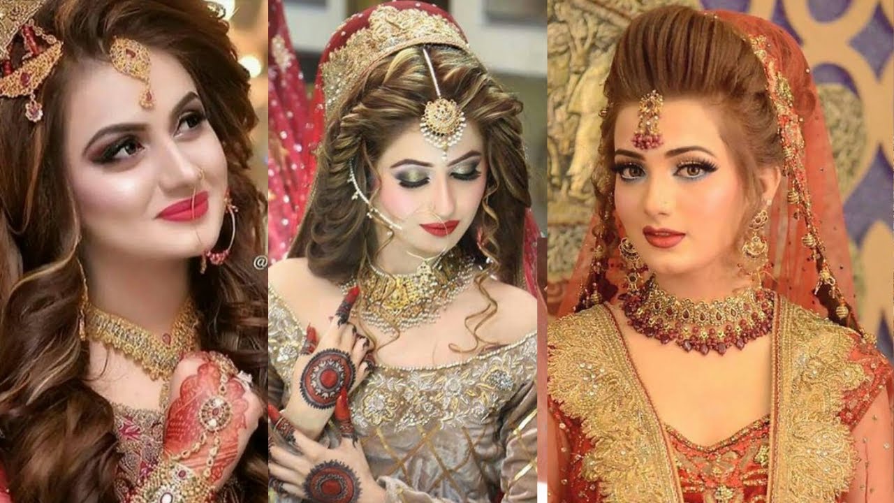 Latest Bridal Hairstyle and Makeup Trends in 2021 for Pakistani | Top Stunning Bridals 2021 *Trends*