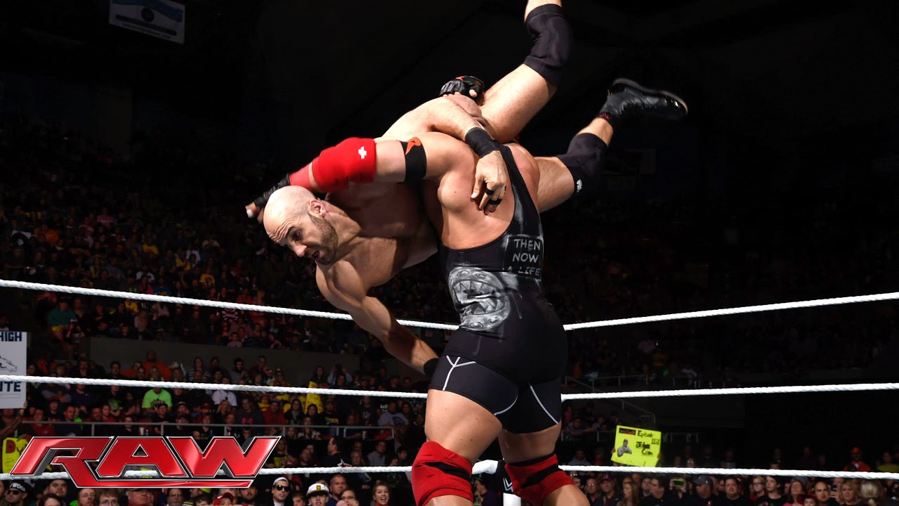 Ryback vs. Cesaro: Raw, November 17, 2014