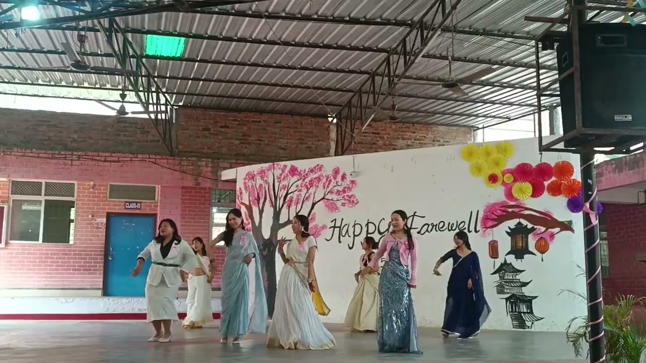Farewell Dance / class 12 humanities 🫧/ Bouma kakir mission school 🏫/2025-26