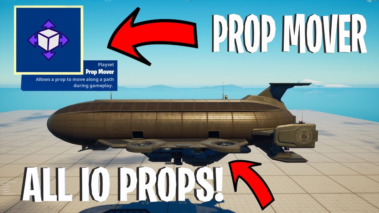 Prop Mover, IO Props, & CRAZY Leaks! - Fortnite Creative Update v20.10