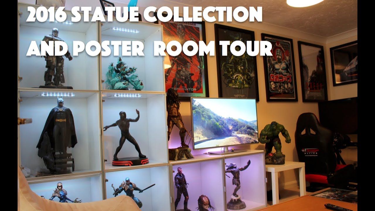 2016 Statue Collection and Poster Room Tour