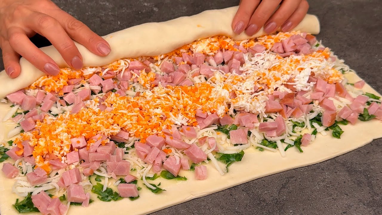 Dieser Blätterteig Trick macht die Welt verrückt! Eine festliche Vorspeise in nur wenigen Minuten!