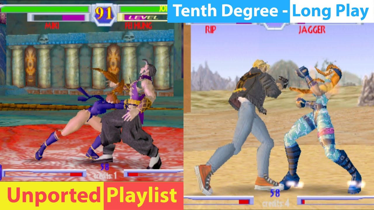 Atari's Prototype 3D Fighting Game! Tenth Degree! An Unfinished Prototype Fighting Game Long Play
