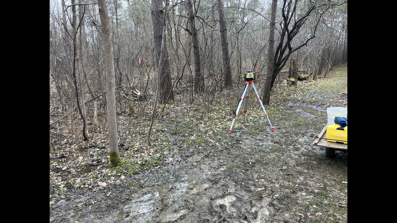 swail trail survey, Leica Rugby 610, March 14, 2026