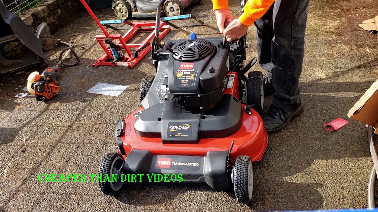 New Toro TimeMaster 30inch Mower Open Box Review Great Commercial and Residential Mower
