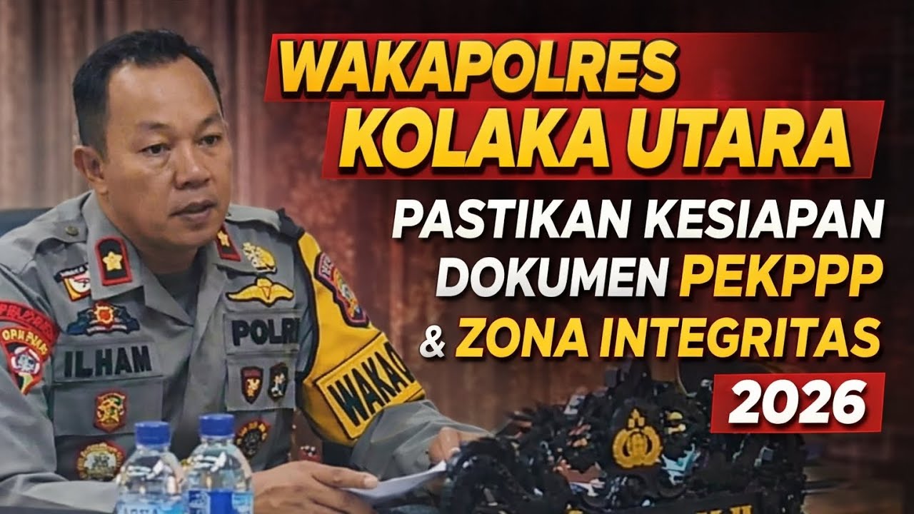 Evaluasi Komponen Pengungkit & Data Dukung ZI: Rapat Strategis Polres Kolaka Utara 2026