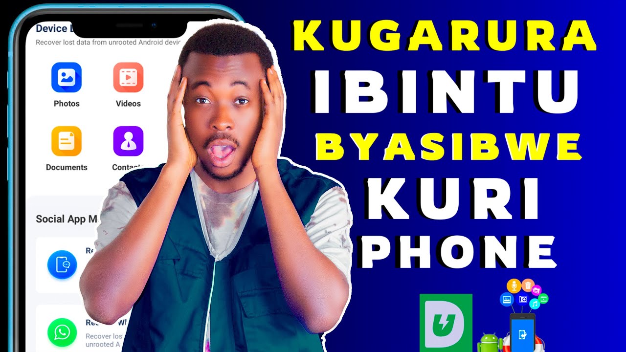 Uko Wagarura ibintu Wasibye Muri Phone