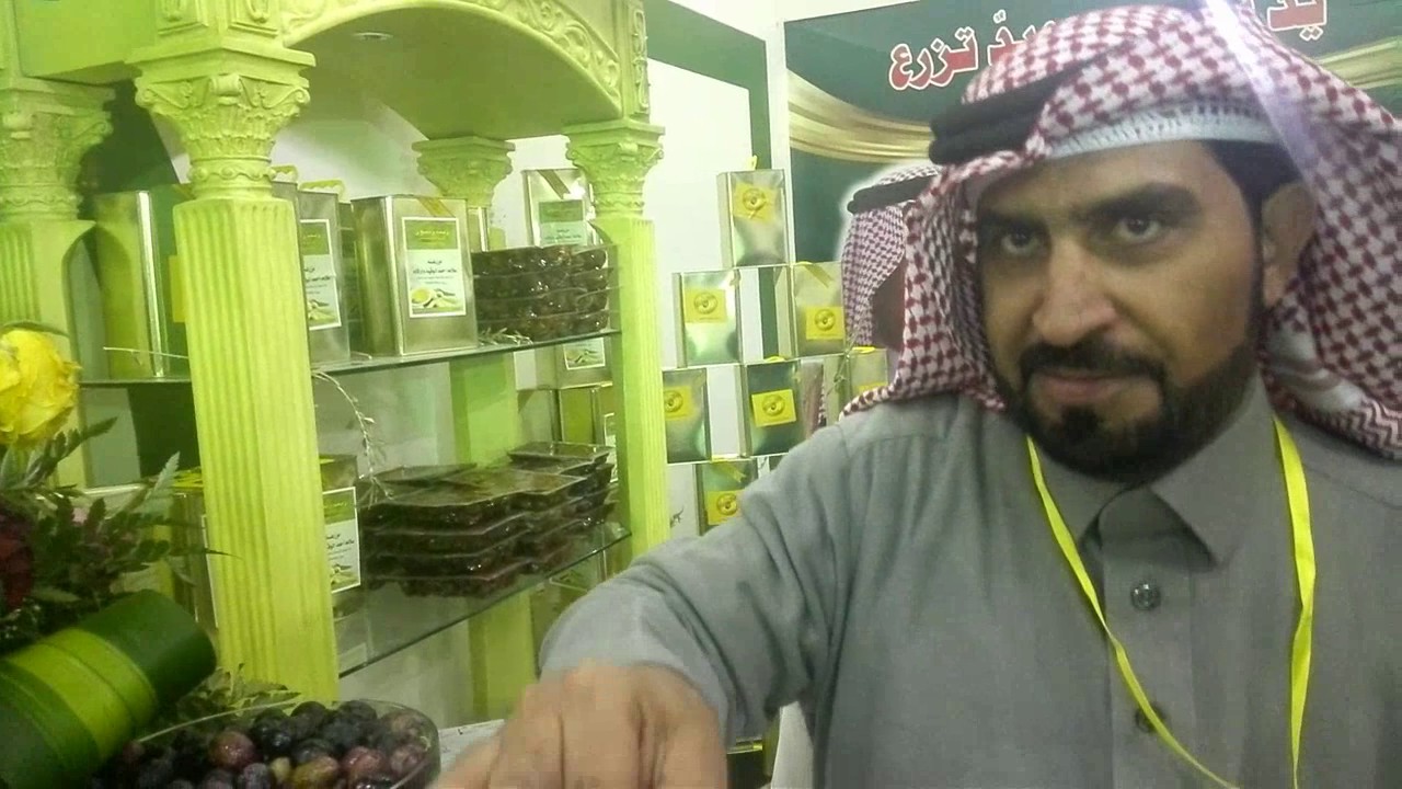 زيارة الاعلامي عثمان الشلاش لمهرجان الزيتون بالجوف 1438