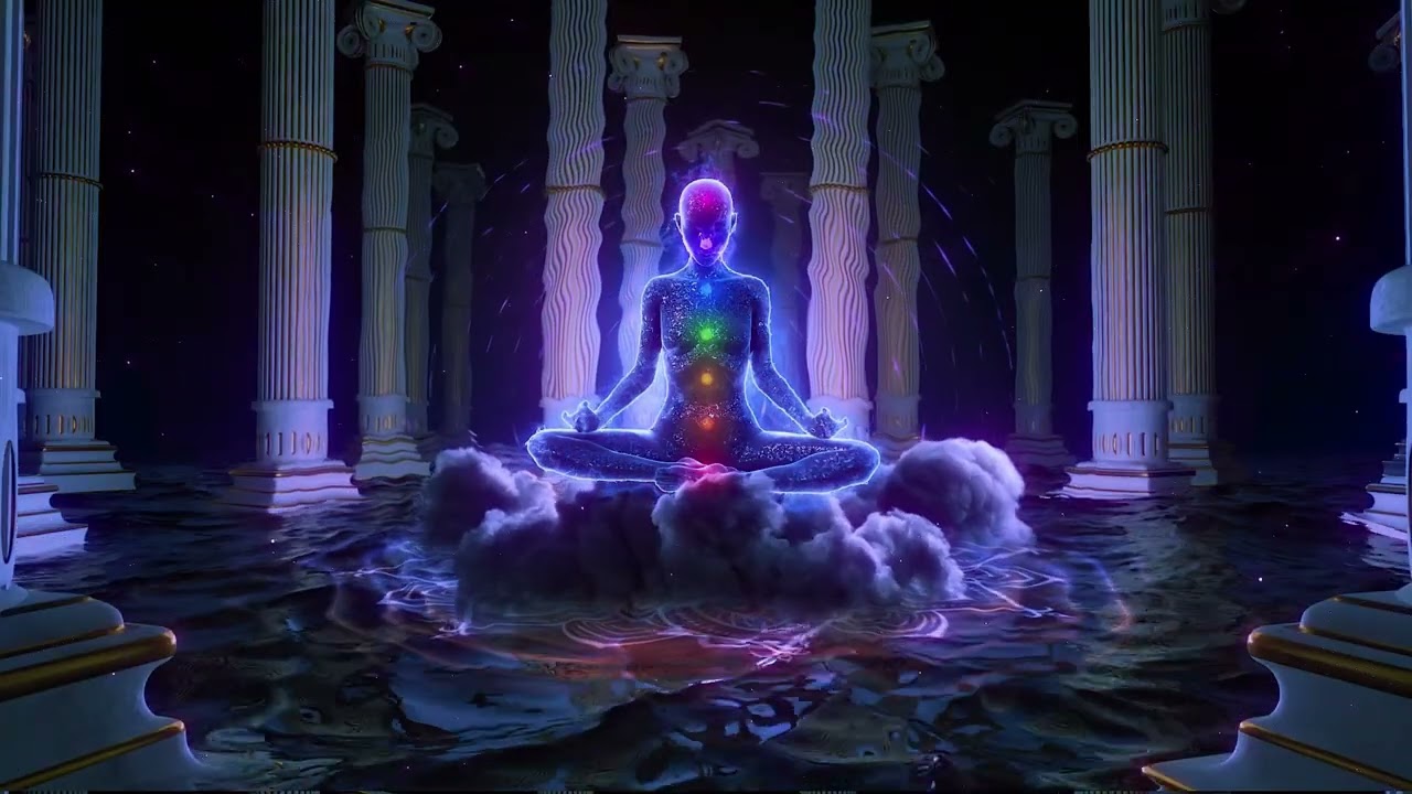 Healing Water Meditation with Soft Frequency Tones 💧 Stress Relief & Energy Balance (3 Hours)