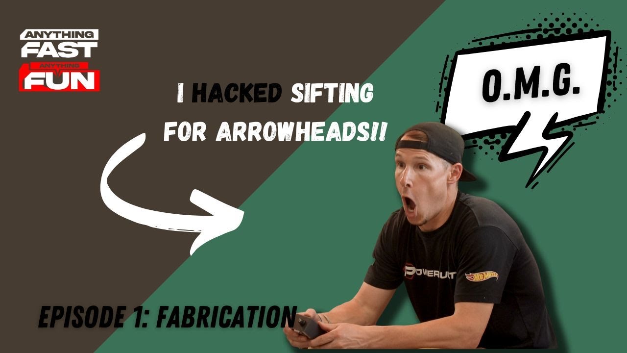 I Made the ULTIMATE Tool for Sifting for Arrowheads | Shaker Table Ep. 1