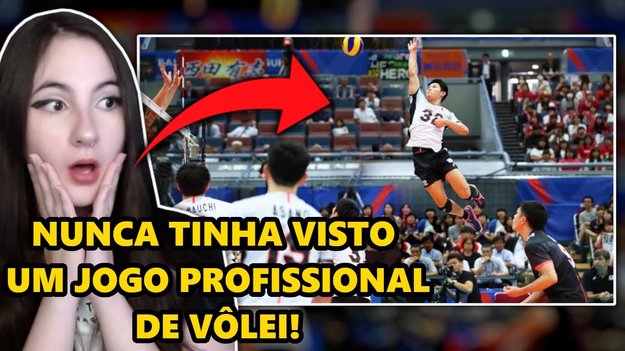 REAGINDO A Crazy Volleyball Spikes by Yuji Nishida