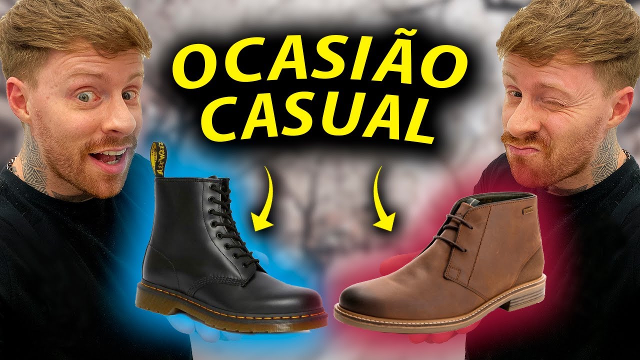 Qual MODELO DE BOTA MASCULINA combina melhor pra CADA OCASIÃO? Guia Prático Macho Moda