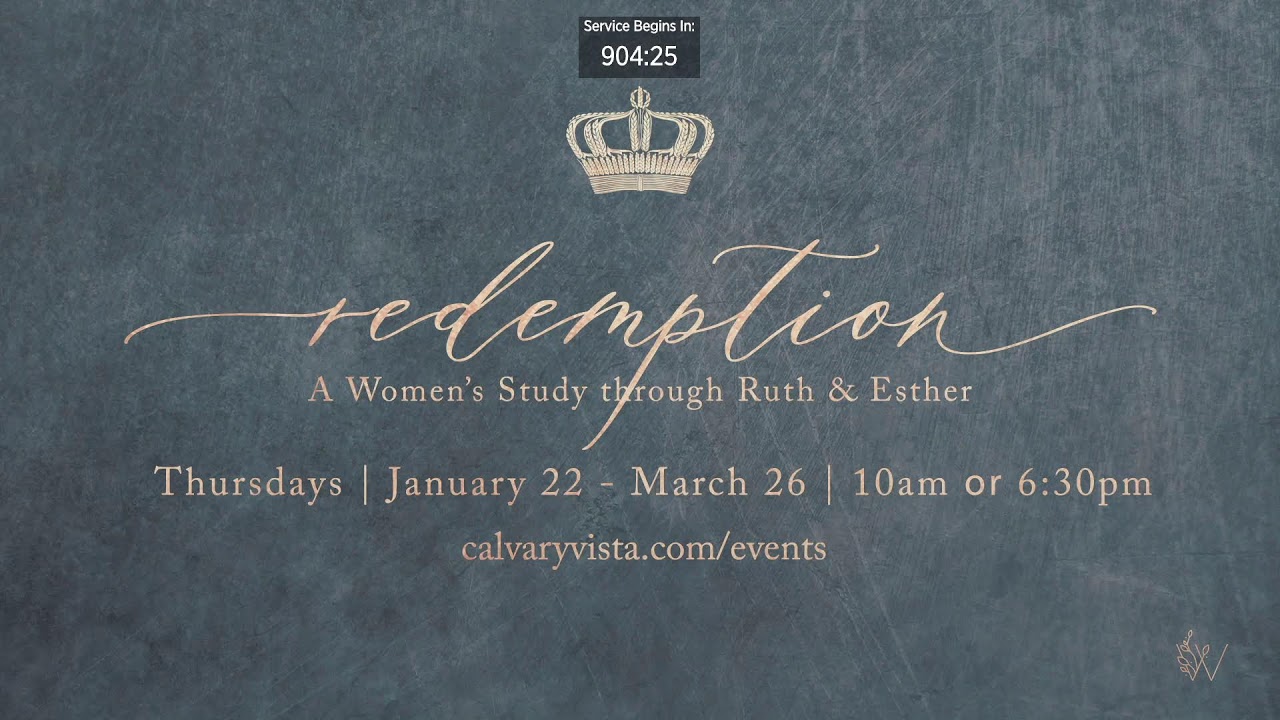 Calvary Vista Midweek Service | Wednesday 6:30PM