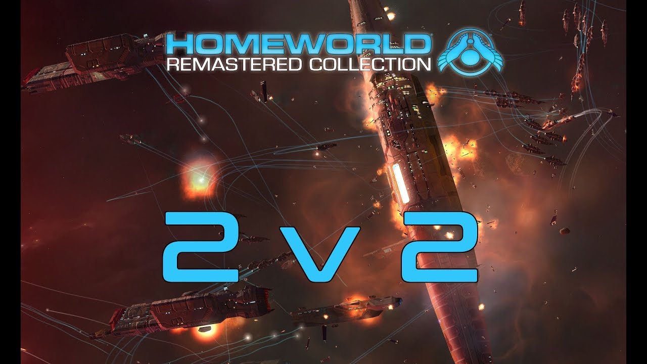 Homeworld Remastered 2v2: All Factions War on Rings of Hraal