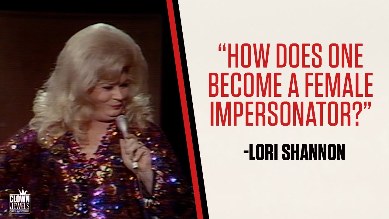 Lori Shannon On Being A Female Impersonator | Just For Laughs (1978)