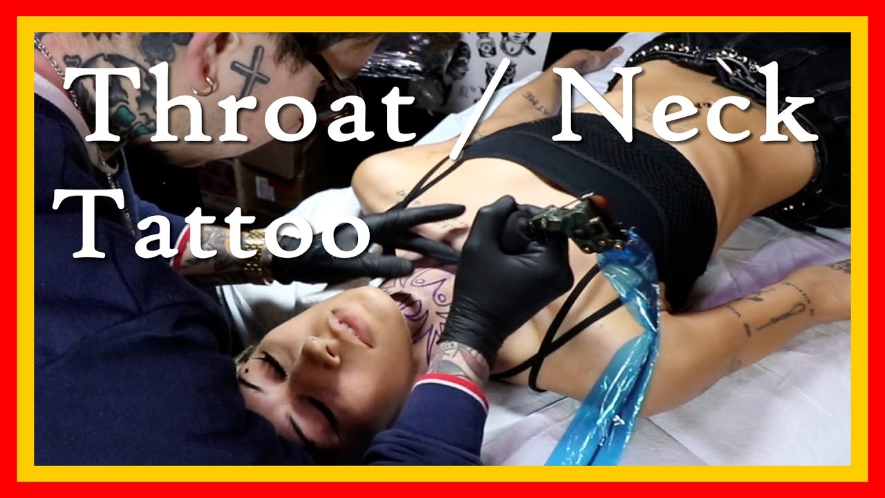 Brutal Throat / Neck tattoo and she sat like a rock | 2 face tattoo | Al wants to be DJ / dancer