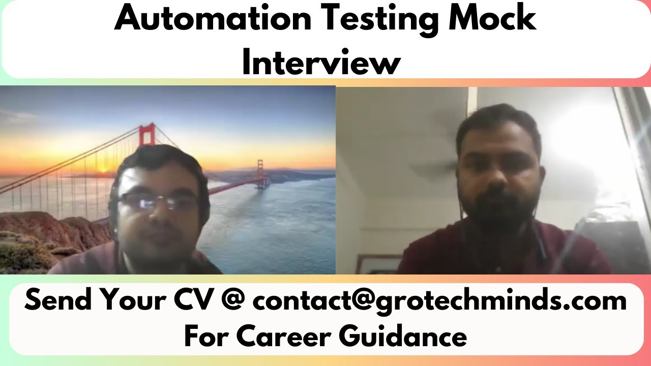 Пробное собеседование SDET | Пробное собеседование с экспертами в прямом эфире #automationtesting...