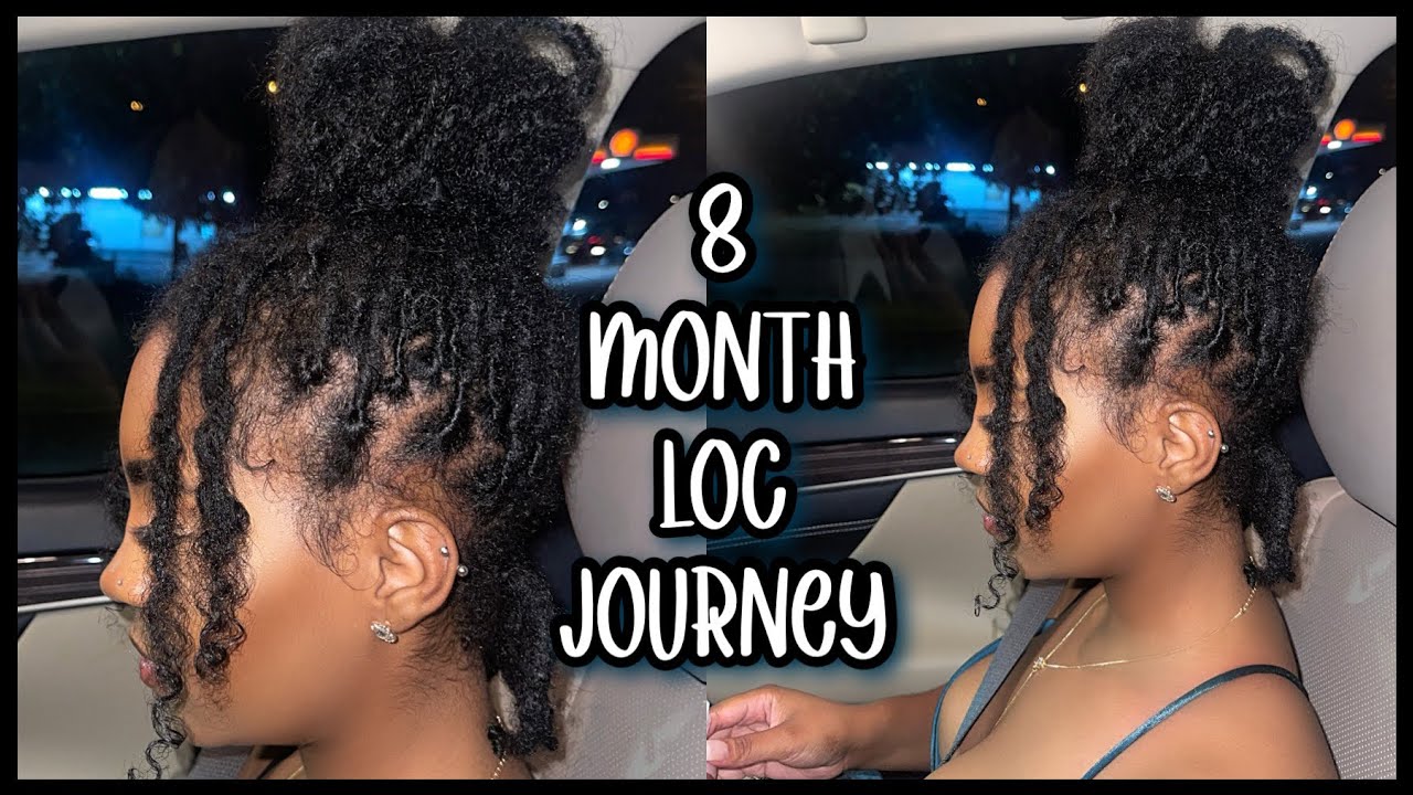 8 MONTH LOC UPDATE | TWO STRAND TWIST STARTER LOCS
