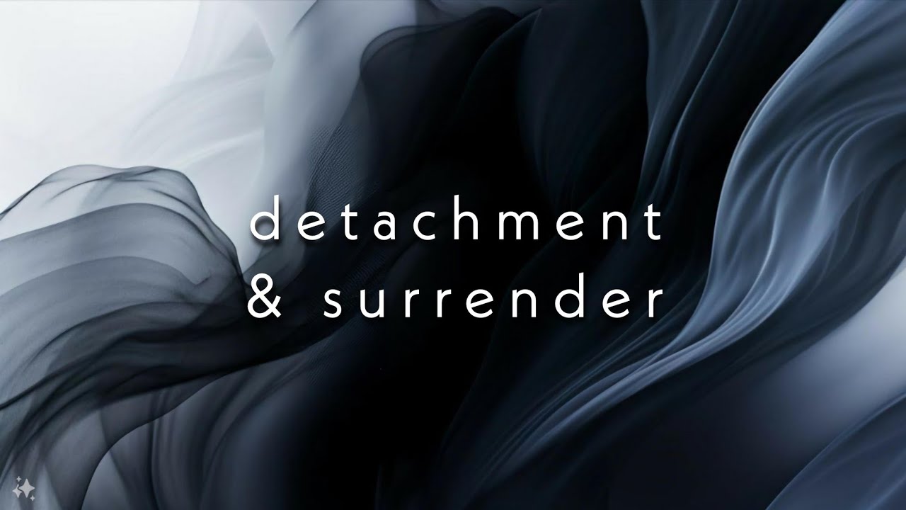 ❛ DETACH & LET GO: surrender to manifest your desire ❜┊ [sub + meditation ft @SubliminalGoddess ]