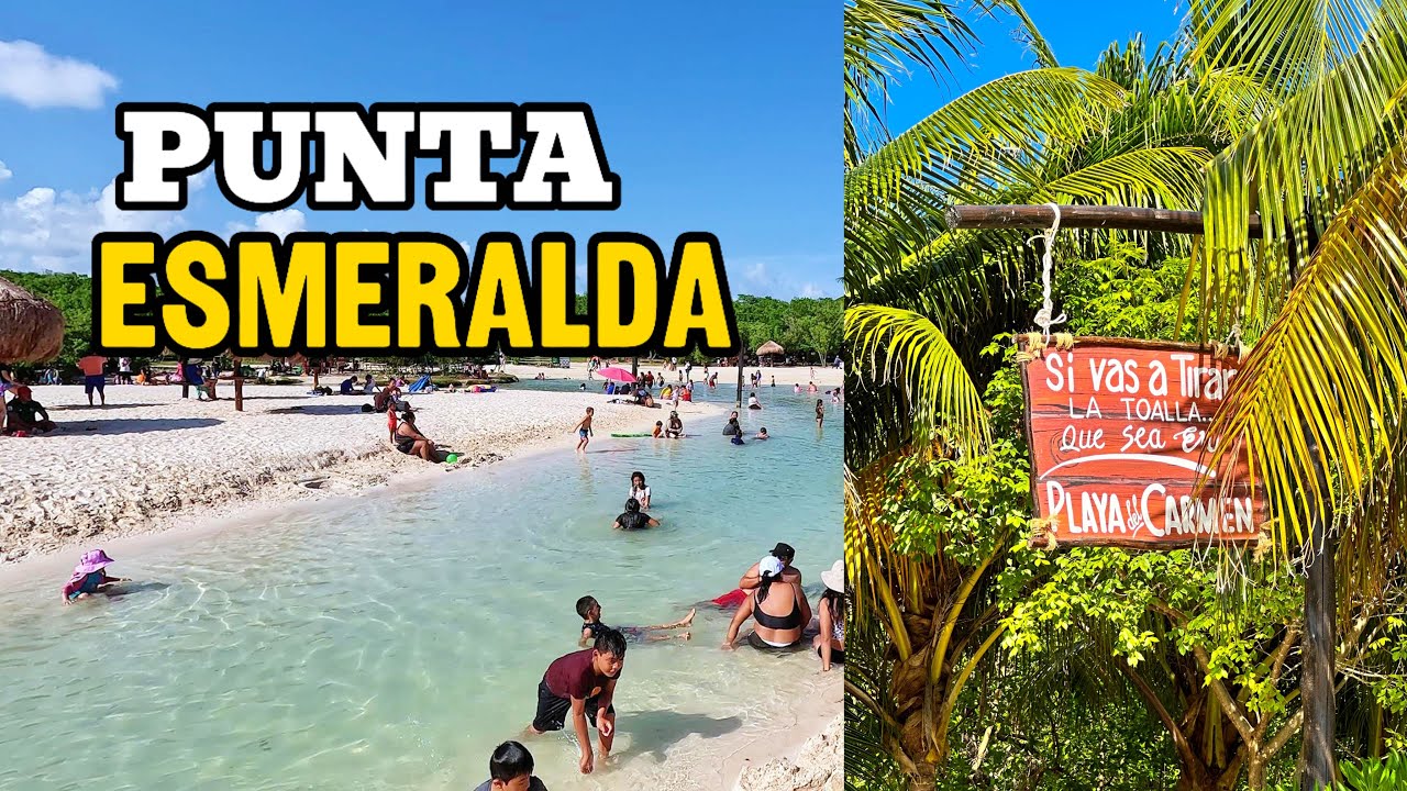 ✅ PUNTA ESMERALDA | Playa y Cenote GRATIS | Playa del Carmen |