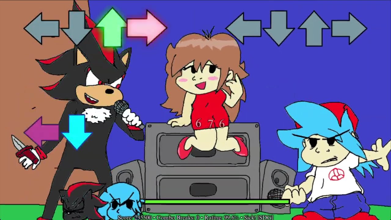 The Rise Of Shadow | Tails Get Trolled: Funkin Cut'