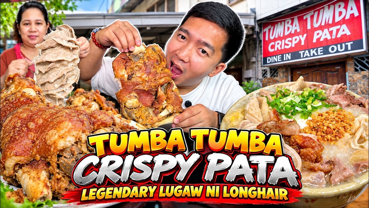 MANDALUYONG FOOD CRAWL: Best Lugaw Overload & Crispy Pata! | Kafoodtrip