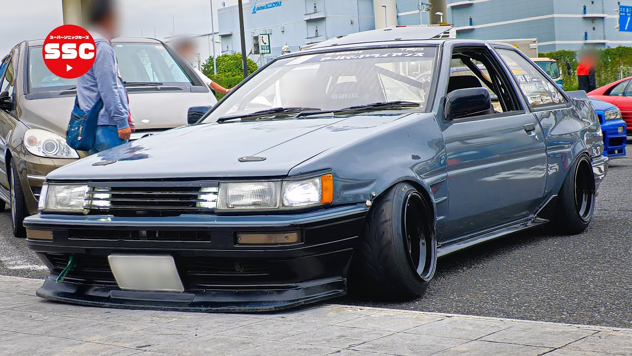 【段差】ぜんぶAE86 日本車カスタム JDM 大黒PA
