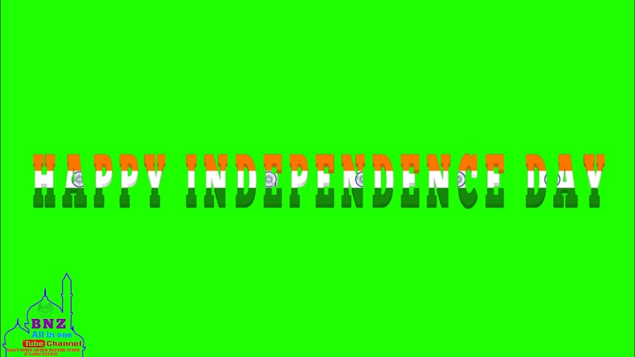 Independence Day green screen video effect no copyright free download