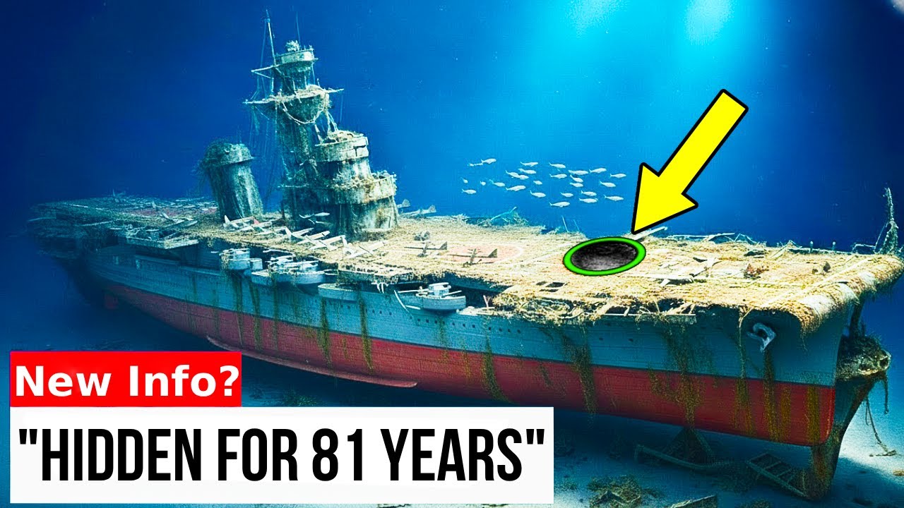Underwater Drone Reached the Pearl Harbor Flagship — And The Discovery Is DISTURBING! (IJN Akagi)