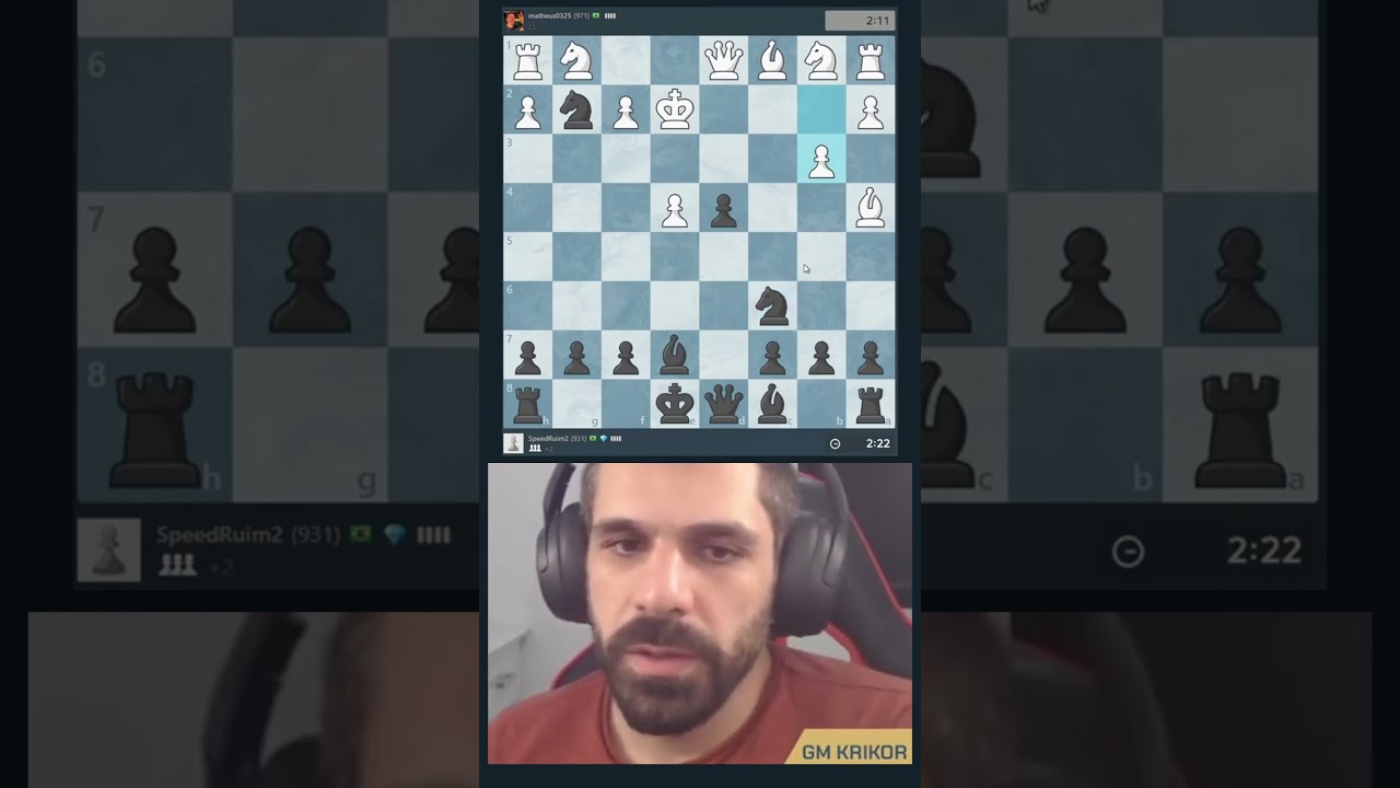 Aula de XADREZ em um minuto!