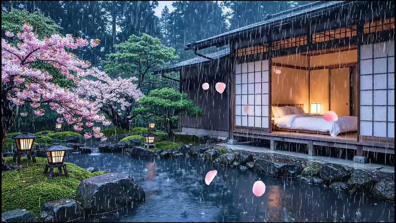 Relaxing Rain Sounds for Deep Sleep | Soft Rain to Calm Your Soul
